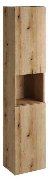 Vysoká skrinka do kúpeľne NOVA Oak 80-03-2D