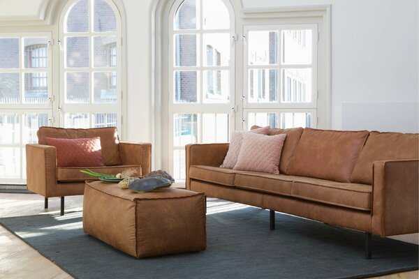 MUZZA Kreslo rodeo cognac