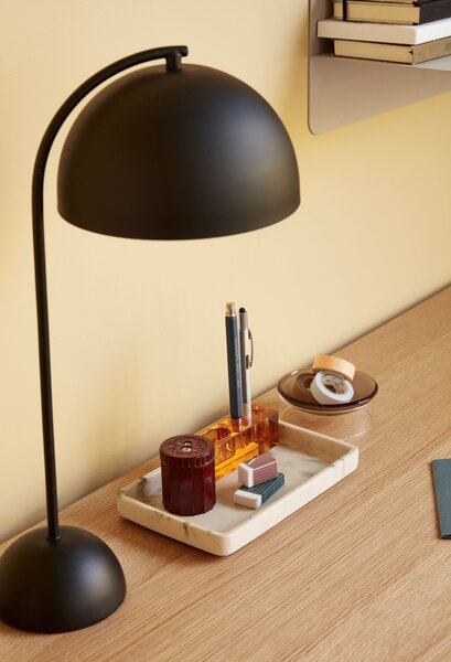MUZZA STOLNÁ LAMPA HÜBSCH BLACK