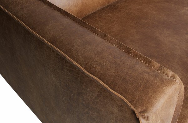 MUZZA Kreslo rodeo cognac