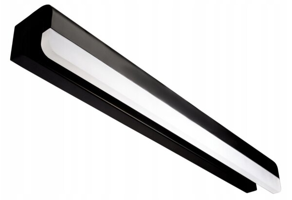 Nástěnné svítidlo LED do koupelny - 50 cm - 12 W černé