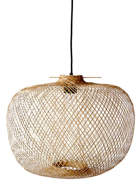 MUZZA STROPNÁ LAMPA BAMBOO OVAL