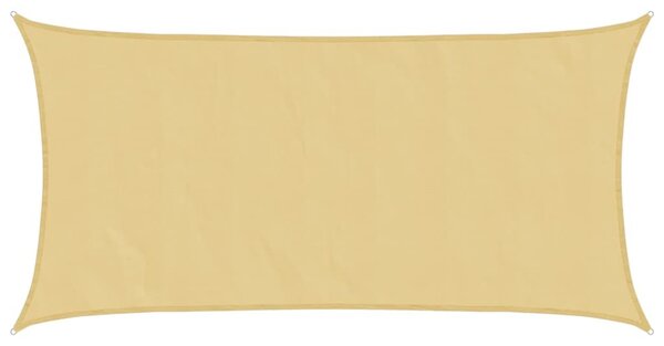Maison Exclusive – slnečná clona, piesková farba, 3x6 m, 100% polyester Oxford