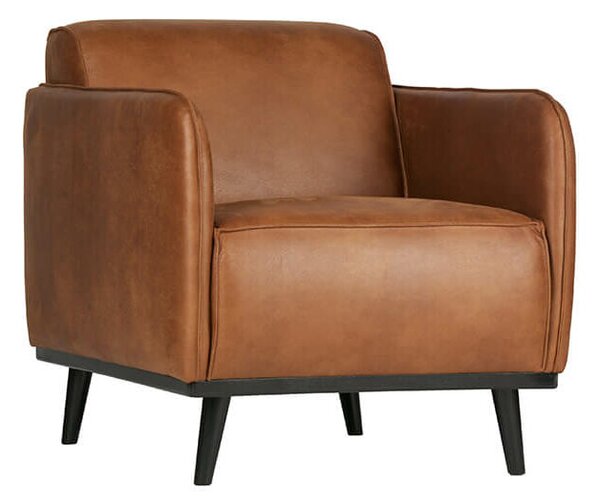 MUZZA Kreslo statement classic cognac