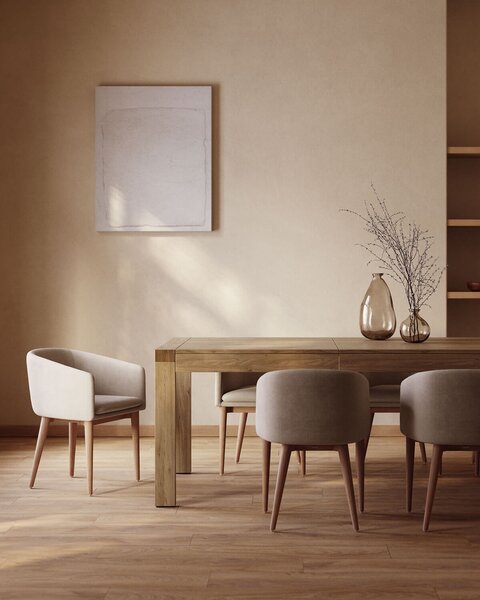MUZZA ROZKLADACÍ JEDÁLENSKÝ STÔL VIVY 180 (230) X 90 cm PRÍRODNÝ