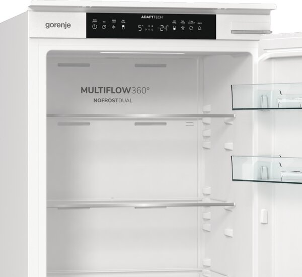 Gorenje NRKI517E41 + kupóny na daľší nákup - Chladnička kombinovaná zabudovateľná