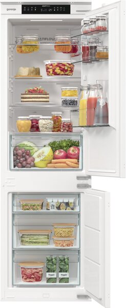 Gorenje NRKI517E41 + kupóny na daľší nákup - Chladnička kombinovaná zabudovateľná