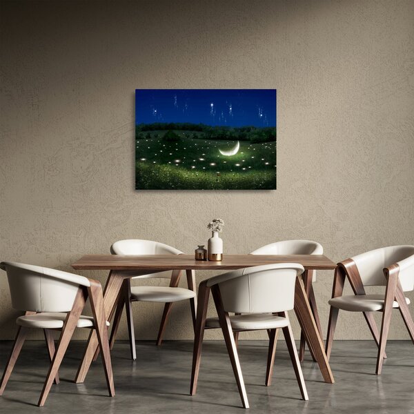 Sklenený obraz - Padajúce nebo (70x50 cm)