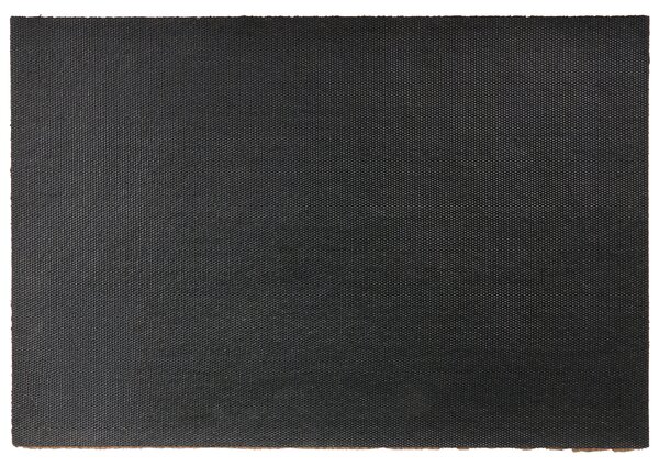 Rohožka prírodné kokosové vlákno 40 x 60 cm PVC povlak protišmyková rohož s nápisom do interiéru moderná