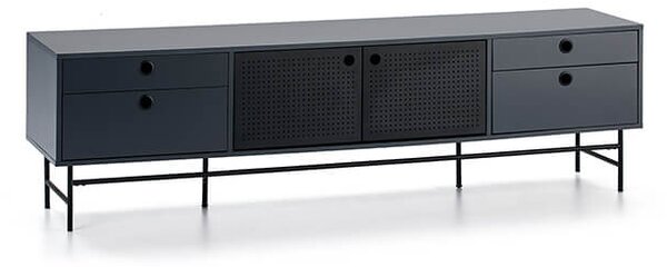 MUZZA TV SKRINKA PUNTO TMAVO MODRÁ 180 X 40