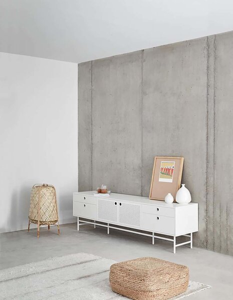 MUZZA TV SKRINKA PUNTO BIELA ​​180 X 40