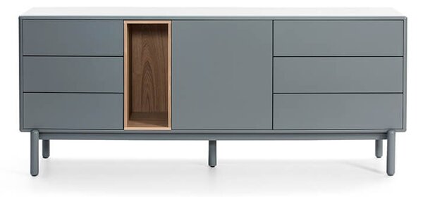 MUZZA KOMODA CORVO SIVÁ 76 X 180
