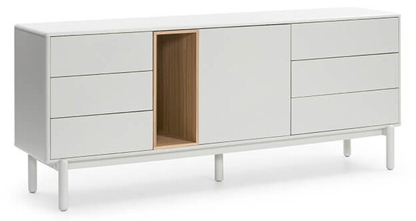 MUZZA KOMODA CORVO KRÉMOVÁ 76 X 180