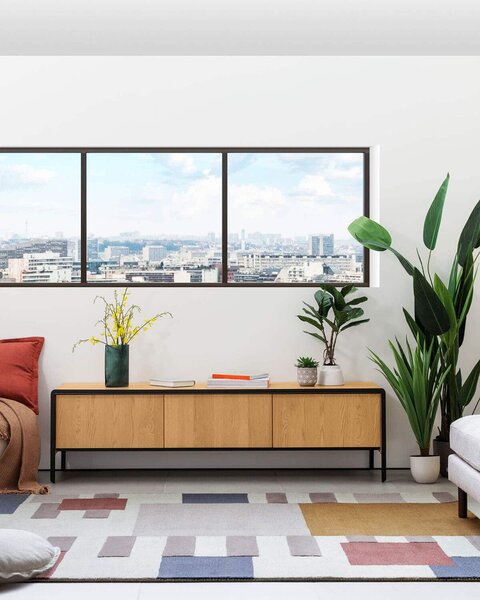 MUZZA TELEVÍZNY STOLÍK SHANTAY 150 X 35