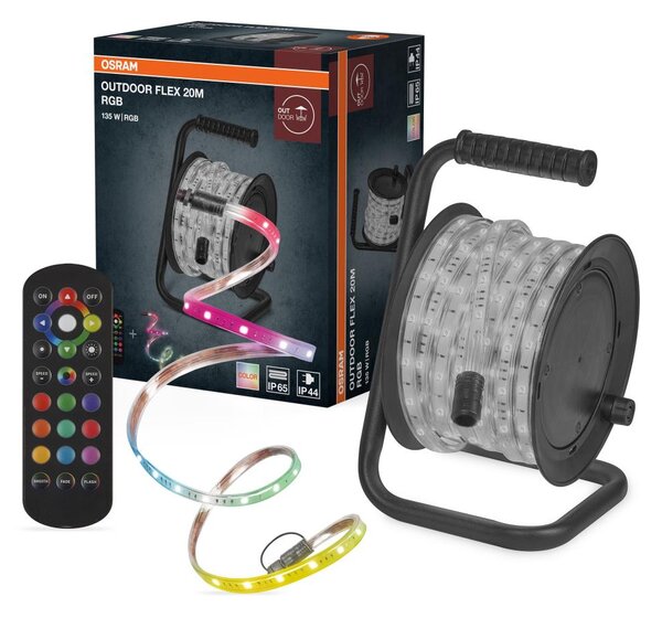 Osram - LED RGB Stmievateľný vonkajší pás FLEX 20m LED/135W/230V IP65 + DO