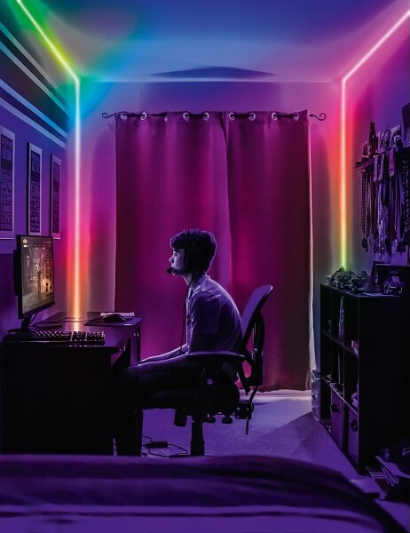 Osram - LED RGB stmievateľný pásik NEON FLEX 2m LED/4W/5V + diaľkové ovládanie