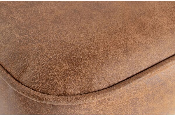 MUZZA BAROVÁ STOLIČKA VOGUE KOŽENÁ COGNAC 64 CM