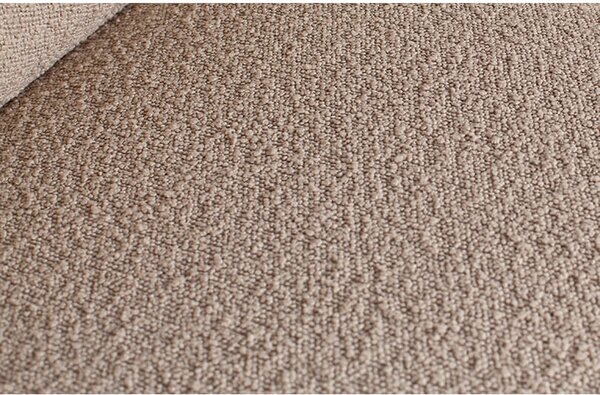 MUZZA Kreslo statement classic bouclé béžové