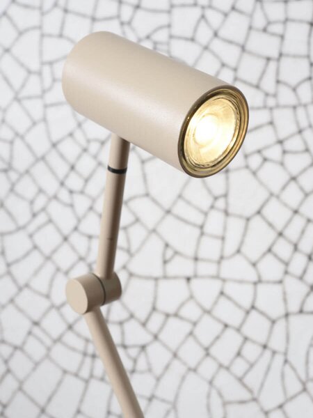 MUZZA STOJACIA LAMPA MONTREAUX LED PIESKOVÁ