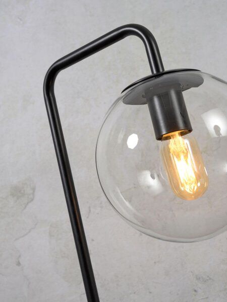 MUZZA STOLNÁ LAMPA WARSAW ČIERNA