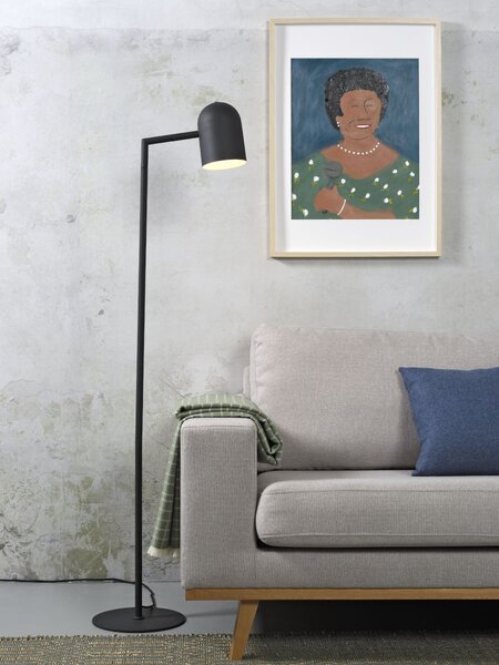 MUZZA STOJACIA LAMPA MARSEILLE ČIERNA
