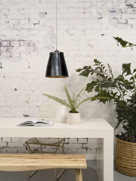 MUZZA STROPNÁ LAMPA AMAZAON L ČIERNA