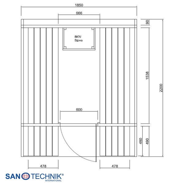 SUDOVÁ SAUNA Sanotechnik - Zdravie & wellness, Online Only