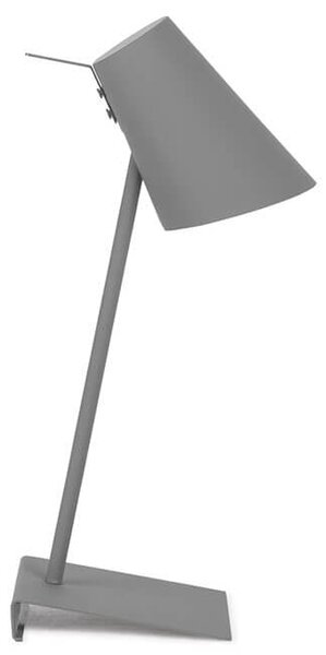 MUZZA STOLNÁ LAMPA CARDIFF SIVÁ