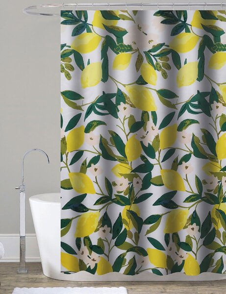 Gedy Gedy, LEMON sprchový záves 180x200cm, polyester, 1360