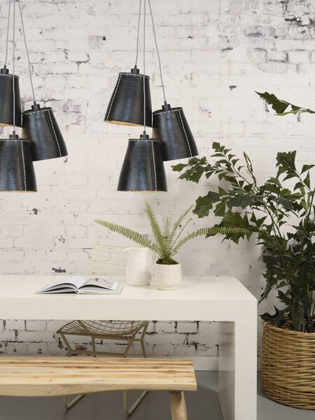 MUZZA STROPNÁ LAMPA AMAZON 3 TIENIDIEL L ČIERNA