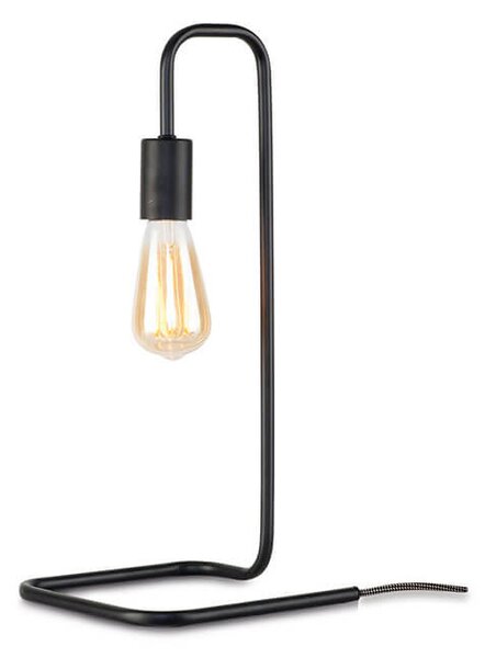 MUZZA STOLNÁ LAMPA LONDON ČIERNA