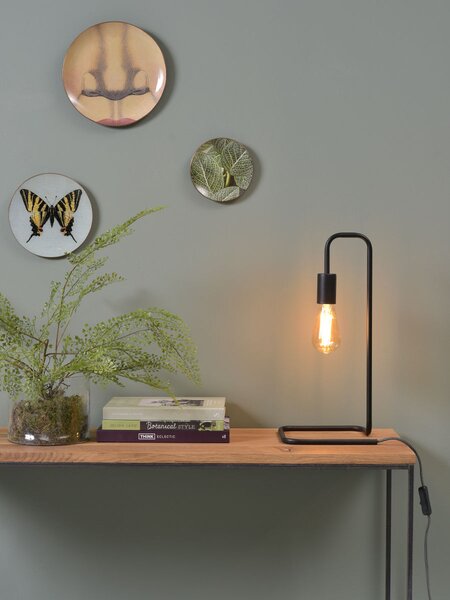 MUZZA STOLNÁ LAMPA LONDON ČIERNA