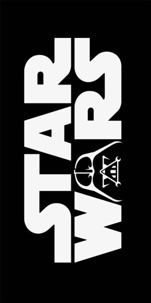 TipTrade Bavlnená froté osuška 70x140 cm -Star Wars The Dark Force