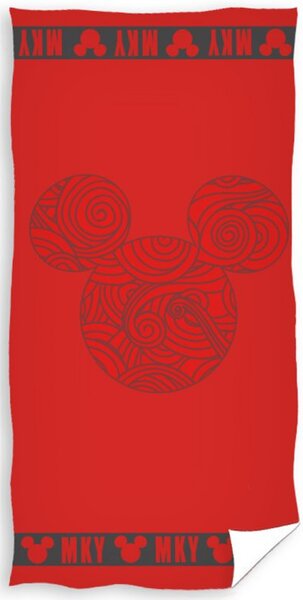 TipTrade Bavlnená froté osuška 70x140 cm - Minnie red