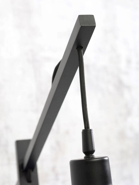 MUZZA STOJACIA LAMPA ANDES ČIERNA