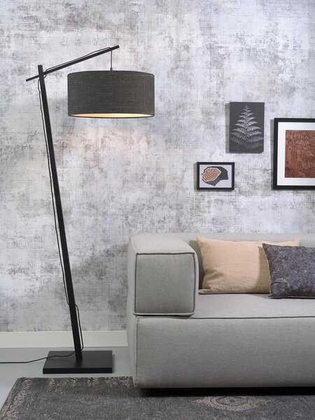 MUZZA STOJACIA LAMPA ANDES TMAVO SIVÁ