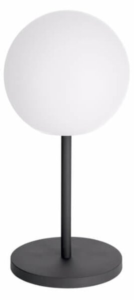 MUZZA NABÍJACIA STOLNÁ LAMPA MIMOZA 64 cm čierna