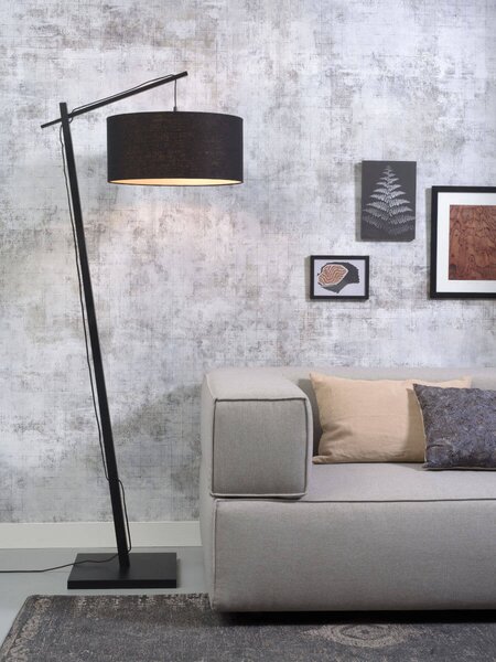 MUZZA STOJACIA LAMPA ANDES ČIERNA