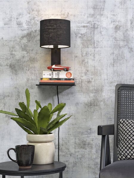 MUZZA NÁSTENNÁ LAMPA ANDES ČIERNA
