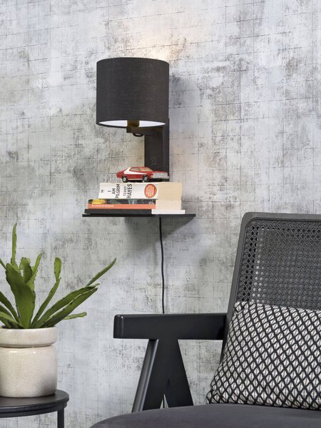 MUZZA NÁSTENNÁ LAMPA ANDES TMAVO SIVÁ