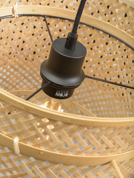 MUZZA NÁSTENNÁ LAMPA BHUTAN L 40 X 34 PRÍRODNÁ