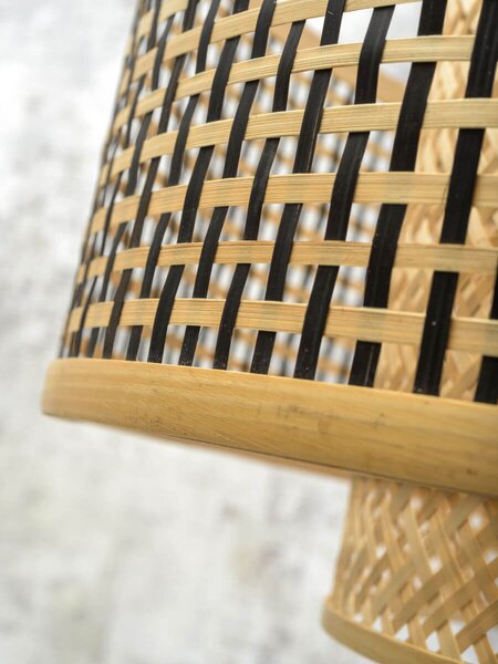 MUZZA NÁSTENNÁ LAMPA BHUTAN S 50 X 30 PRÍRODNÁ
