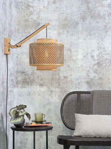 MUZZA NÁSTENNÁ LAMPA BHUTAN S 40 X 34 PRÍRODNÁ