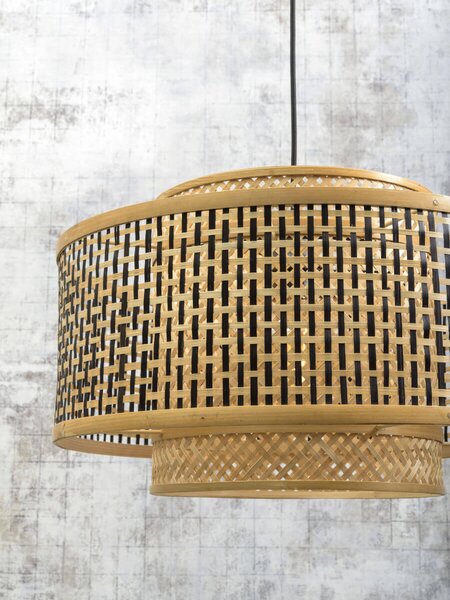 MUZZA NÁSTENNÁ LAMPA BHUTAN S 50 X 30 PRÍRODNÁ