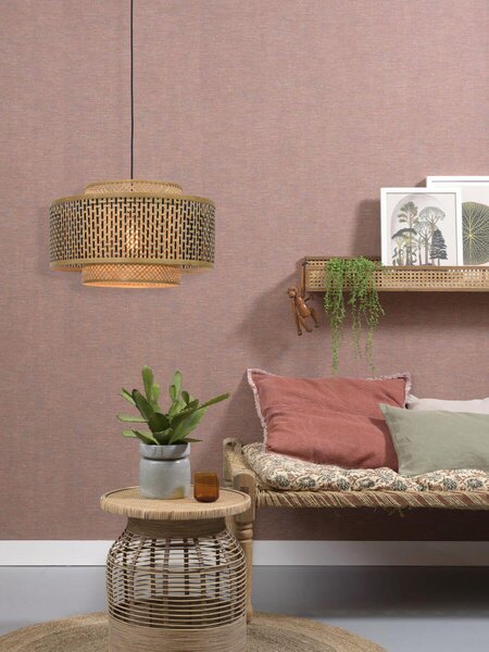 MUZZA STROPNÁ LAMPA BHUTAN L ČIERNA