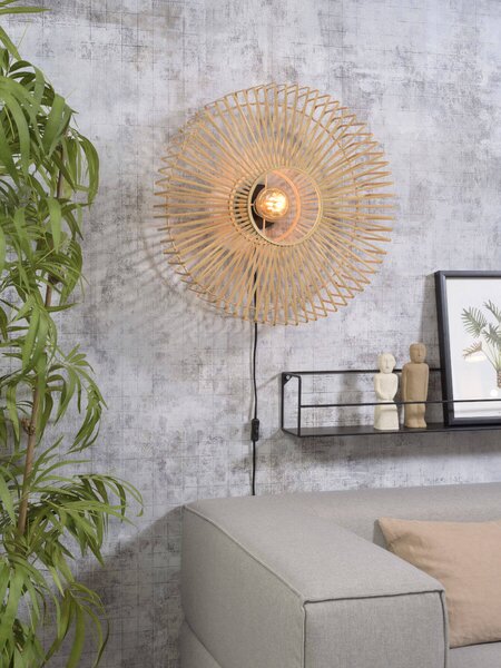 MUZZA NÁSTENNÁ LAMPA BROMO L ROUND PRÍRODNÁ