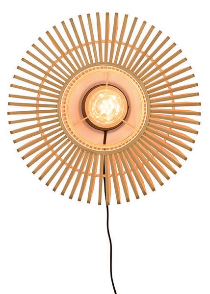 MUZZA NÁSTENNÁ LAMPA BROMO S ROUND PRÍRODNÁ