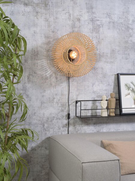 MUZZA NÁSTENNÁ LAMPA BROMO S ROUND PRÍRODNÁ