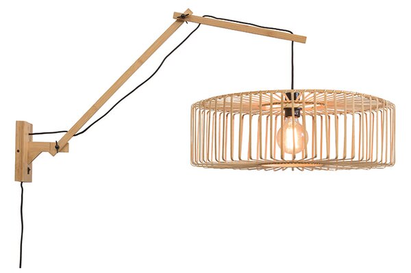 MUZZA NÁSTENNÁ LAMPA BROMO L PRÍRODNÁ