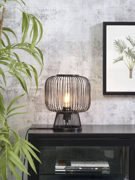 MUZZA STOLNÁ LAMPA CANGO ČIERNA